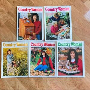 Vintage Country Woman 1997 Magazine Lot of 5